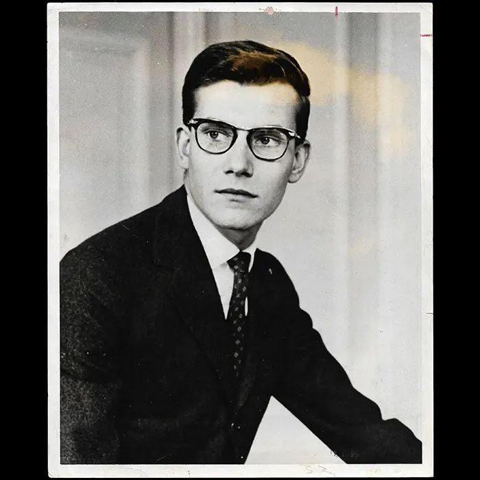 Yves Saint-Laurent - Portrait Du Couturier Par André Ostier (1959) 1