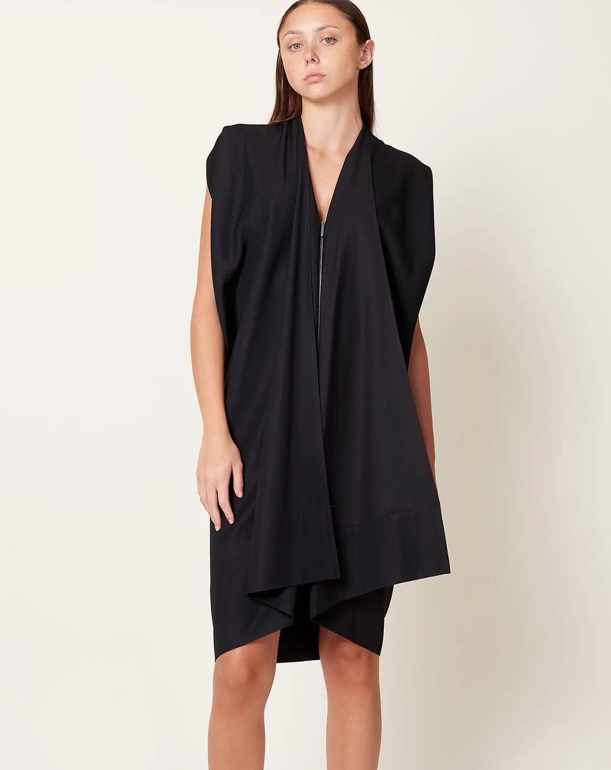 Foil Dress In Black 1