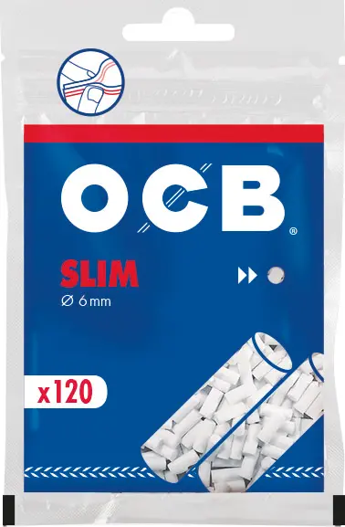 Zigaretten Filter Ocb Slim 120 1