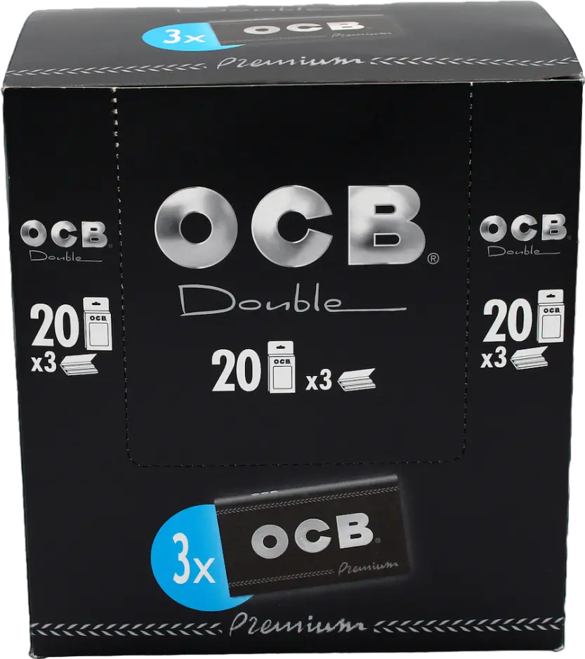 Zigarettenpapier Ocb Double Premium Trio 1