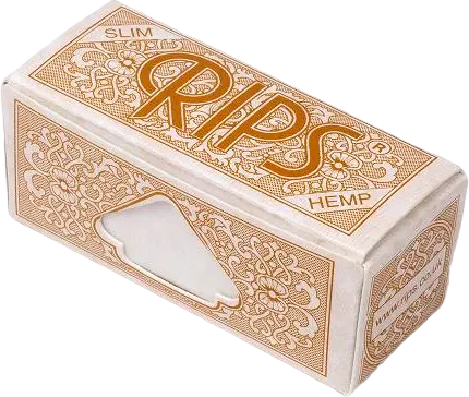 Zigarettenpapier Rips Braun Slim 1