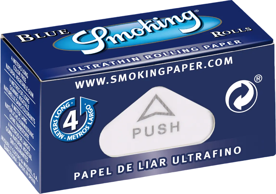 Zigarettenpapier Smoking Blau Rolls 1