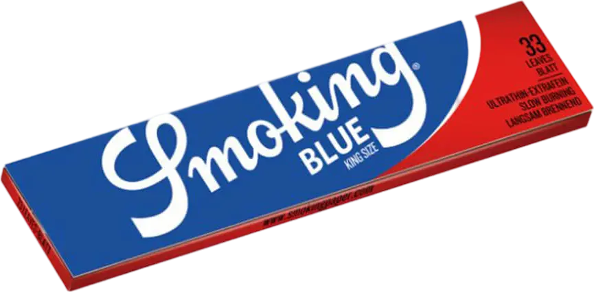 Zigarettenpapier Smoking King Size Blau 1