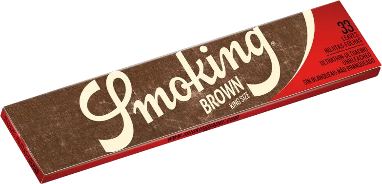 Zigarettenpapier Smoking King Size Slim Brown 1
