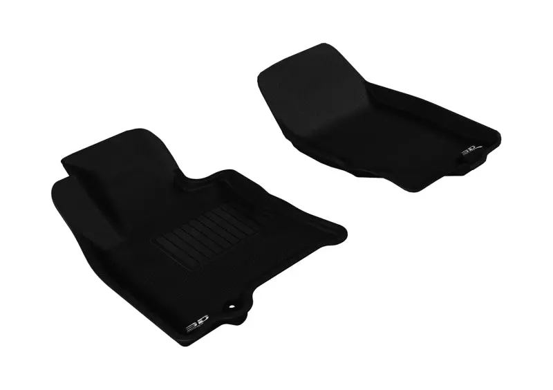 3D Maxpider Kagu First-Row All-Weather Floor Mats For 2009–2017 Infiniti Fx35, Ex35, Qx50, Qx70 – Black 1