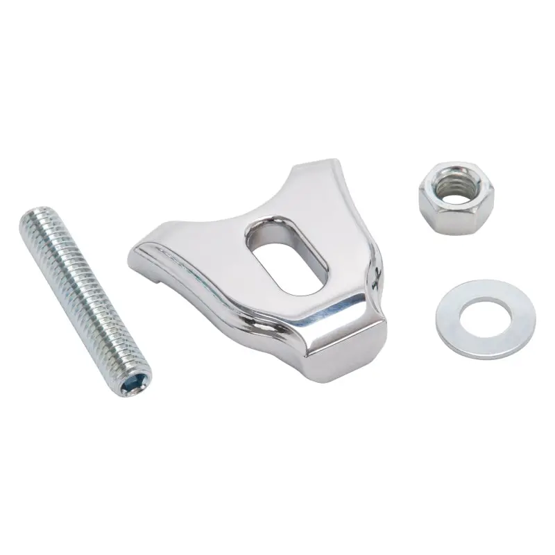 Edelbrock Distributor Hold-Down Clamp – Zinc-Plated Chrome Finish For Chevy Small-Block Engines 1