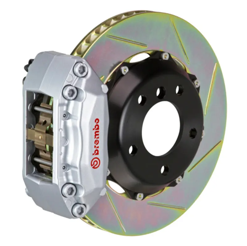 Brembo Front Gt Brake Kit For 1999–2005 Honda S2000 – 4-Piston Cast Calipers, 328×28Mm Slotted Two-Piece Rotors 1