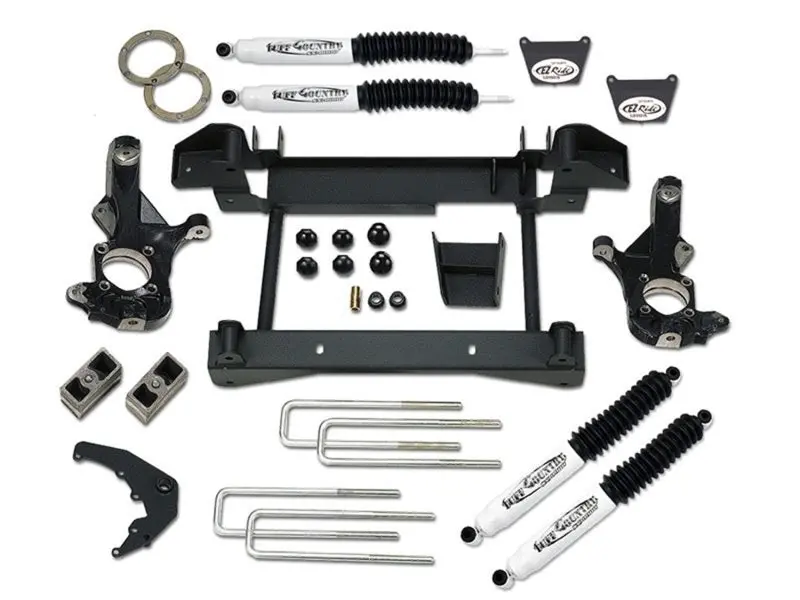 Tuff Country 4-Inch Lift Kit For 2001–2010 Chevrolet Silverado 2500Hd 4×4 – Includes One-Piece Subframe Brackets (Shocks Sold Separately) 1
