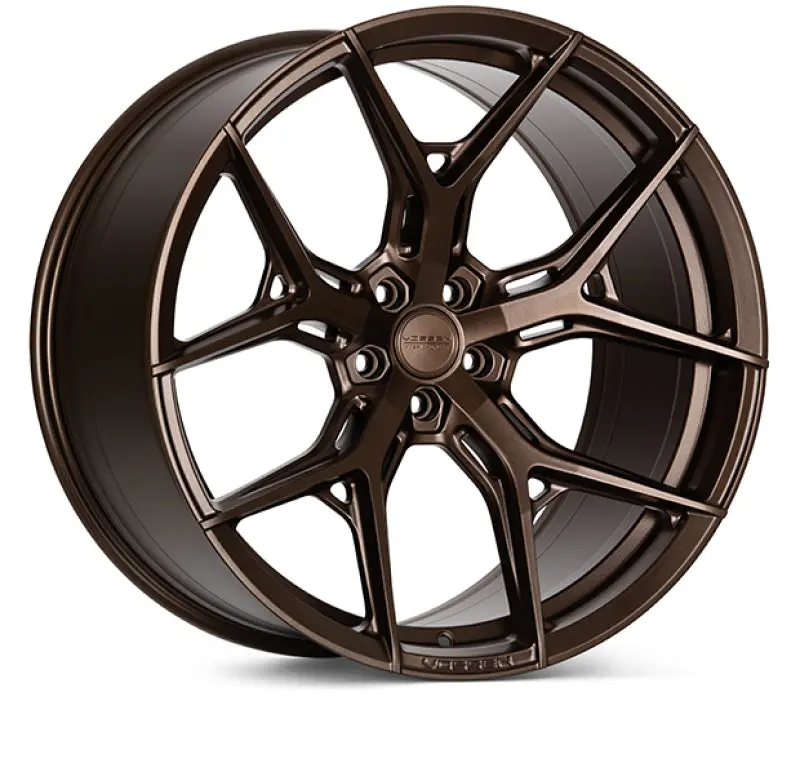 Vossen Hf-5 Satin Bronze Alloy Wheel – 20X9", 5X114.3, +38Mm Offset, 60.1Mm Center Bore 1