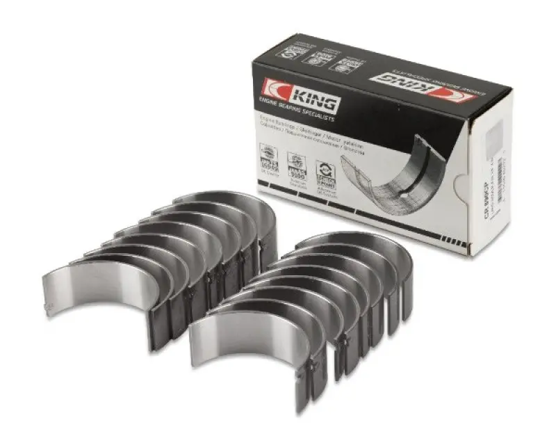 King Oversized Rod Bearing Set For Ford V8 Engines – 4.6L, 5.0L, 5.4L (0.010" Over) 1
