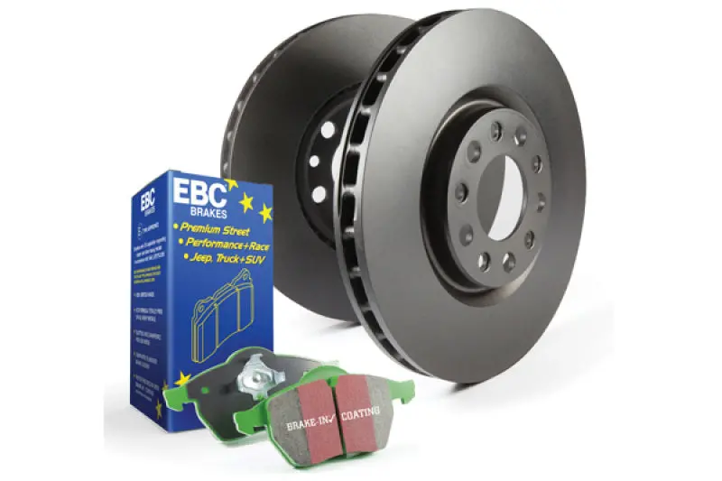 Ebc Greenstuff Brake Pad And Rk Series Rotor Kit For Nissan S14 (Silvia) 1