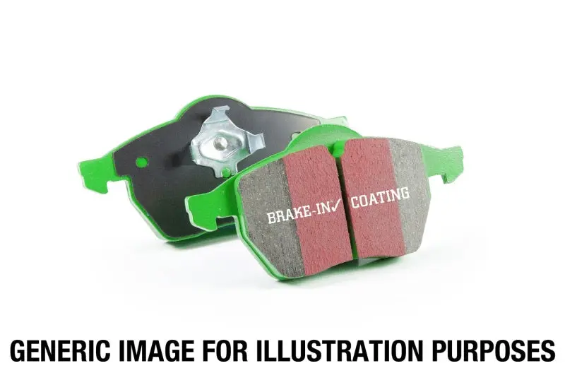 Ebc Greenstuff Front Brake Pads – Designed For 2012+ Hyundai Accent 1.6L 1