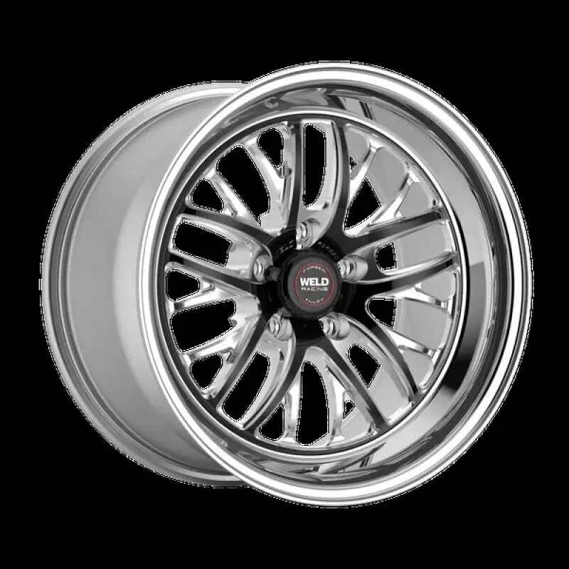 Weld S82 Black Non-Beadlock Wheel – 20X8In, 5X115 Bolt Pattern, 5.3In Backspace (High Pad) 1