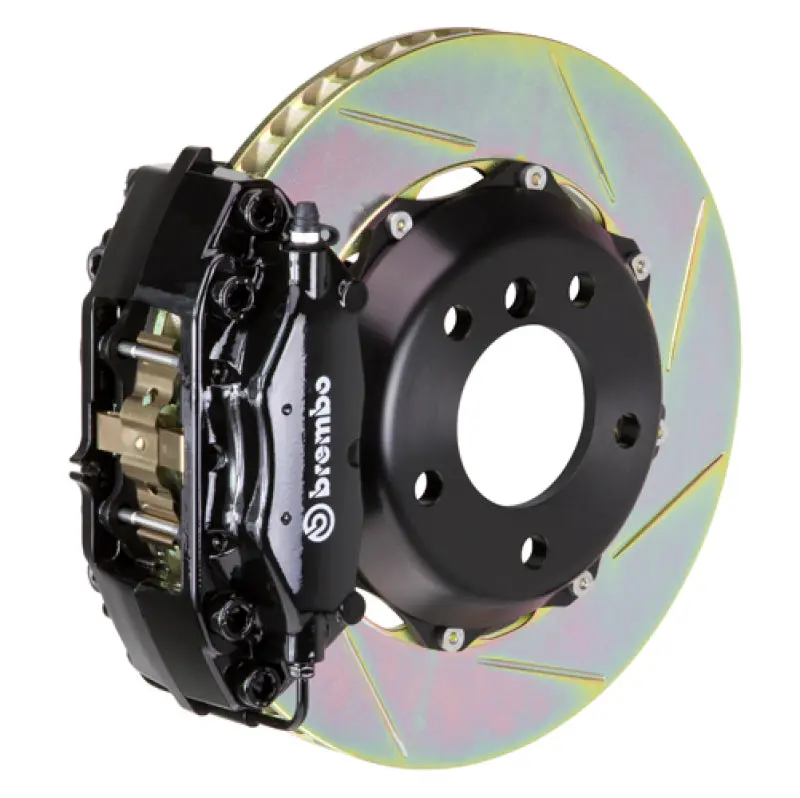 Brembo Rear Big Brake Kit For 2007–2015 Audi Tt 3.2L / 2009–2015 Tts – 4-Piston Calipers, Slotted 328×28Mm Two-Piece Rotors 1