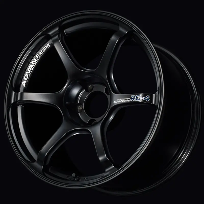 Advan Rg-4 Forged Alloy Wheel – 17X9.5", +50 Offset, 5X114.3, 73Mm Bore, Semi-Gloss Black 1