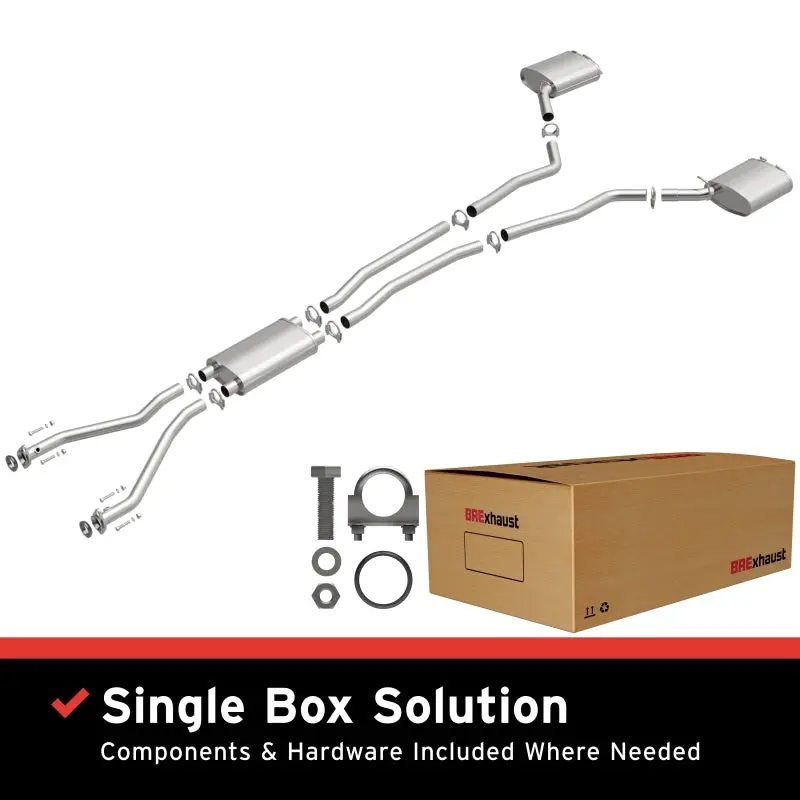 Magnaflow Bre Cat-Back Exhaust System For 2004–2007 Cadillac Sts & Cts With 3.6L V6 1