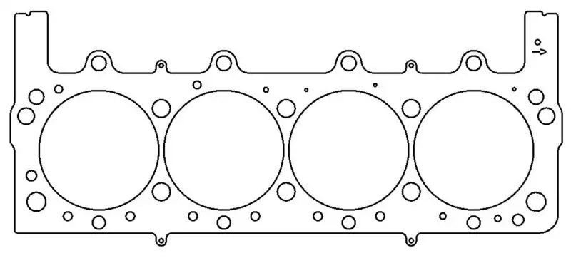 Cometic Mls Head Gasket For Ford 460 Pro Stock Engines – 4.685" Bore, .051" Thickness, Rh Orientation, Compatible With A500 Blocks 1