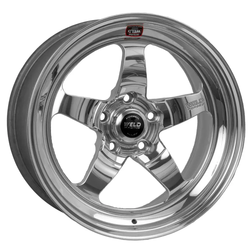 Weld S71 Polished Aluminum Wheel – 18X8″, 5X115Mm, 5.7″ Backspace, Medium Pad Finish 1