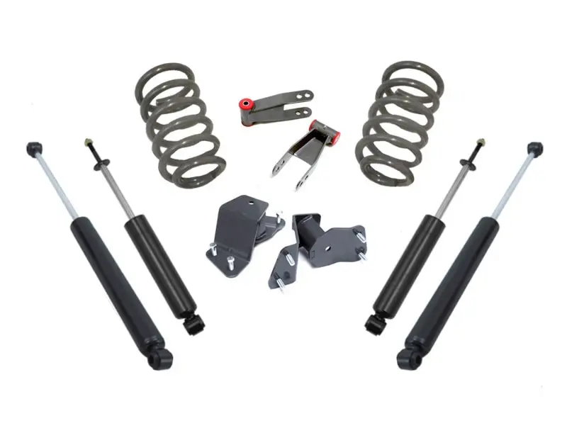 Maxtrac 2" Front / 4" Rear Lowering Coil Kit For 1988–1998 Gm C1500/C2500 2Wd V6 (5- Or 6-Lug) 1