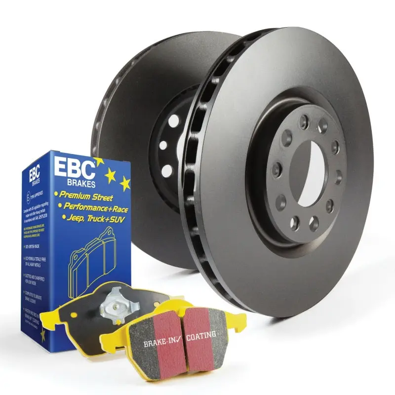 Ebc Yellowstuff Brake Pad & Rk Rotor Kit – High-Performance Street And Track Package 1