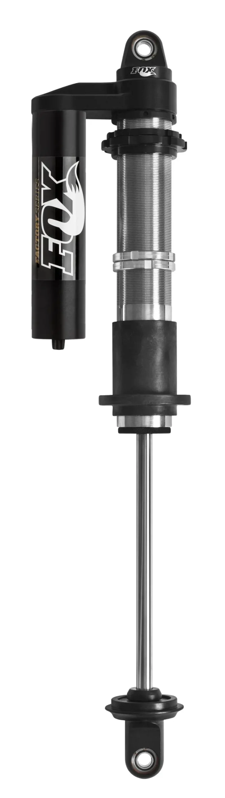 Fox 2.0 Factory Series 10-Inch Piggyback Coilover Shock – 7/8-Inch Shaft, Dual-Rate (50/70), Matte Black Finish 1