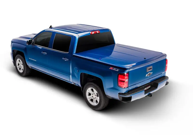 Undercover Lux Hard Tonneau Cover For 2015 Ford F-150 (6.5' Bed) – Soft-Folding Design, Tuxedo Black Finish 1