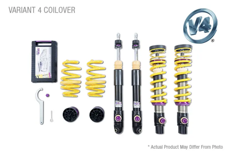 Kw Coilover Kit V4 Kit 2011+ Lamborghini Aventador Incl Roadster W/ Electronic Dampers 1