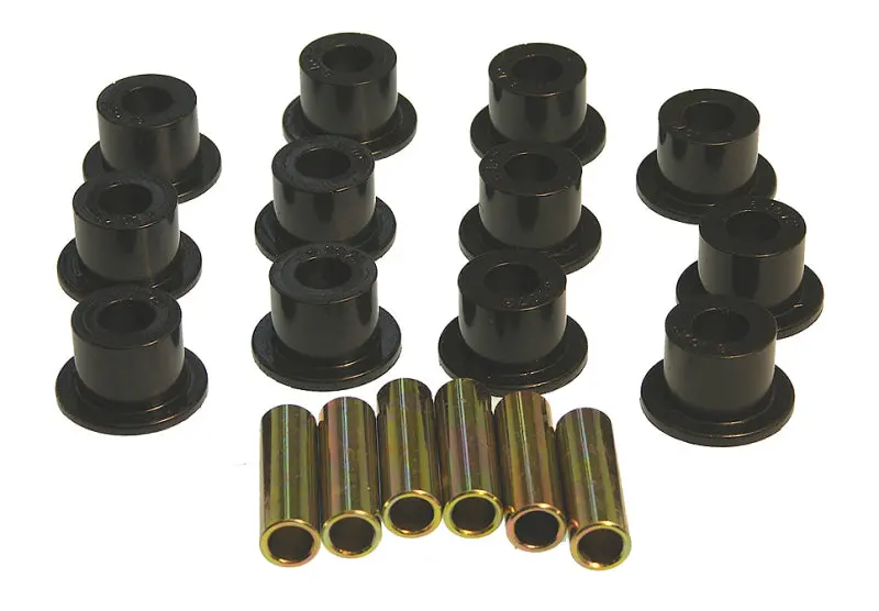 Prothane Spring And Shackle Bushings For 1968–1971 International Scout 800 (Black) 1