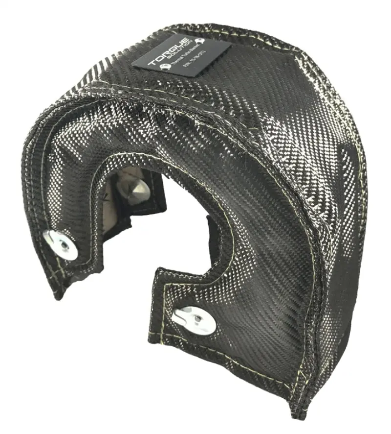 Torque Solution Carbon Fiber Thermal Turbo Blanket – Compatible With Gt25 To Gt37 Turbos 1