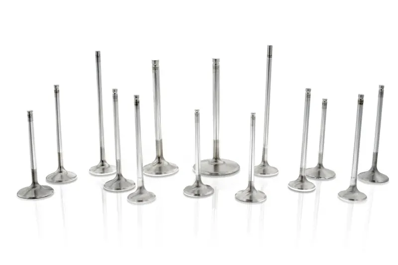 Ferrea 5000 Series Exhaust Valve Set For Ford Boss 302, 351C, And 460 – 1.71" Stem, 5.06" Length, 12° Unshrouded Dish Design 1
