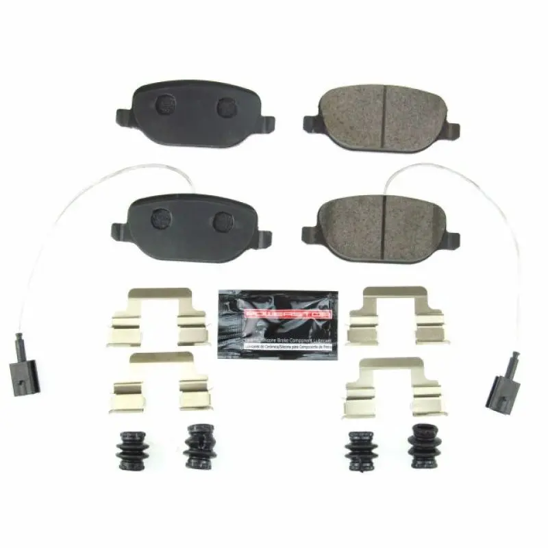 Power Stop Z23 Evolution Sport Brake Pads With Hardware – Rear Set For 2015–2018 Alfa Romeo 4C 1