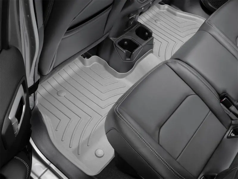Weathertech Rear Floorliner Hp For 2016+ Chevrolet Malibu – High-Density Polyethylene, Grey 1