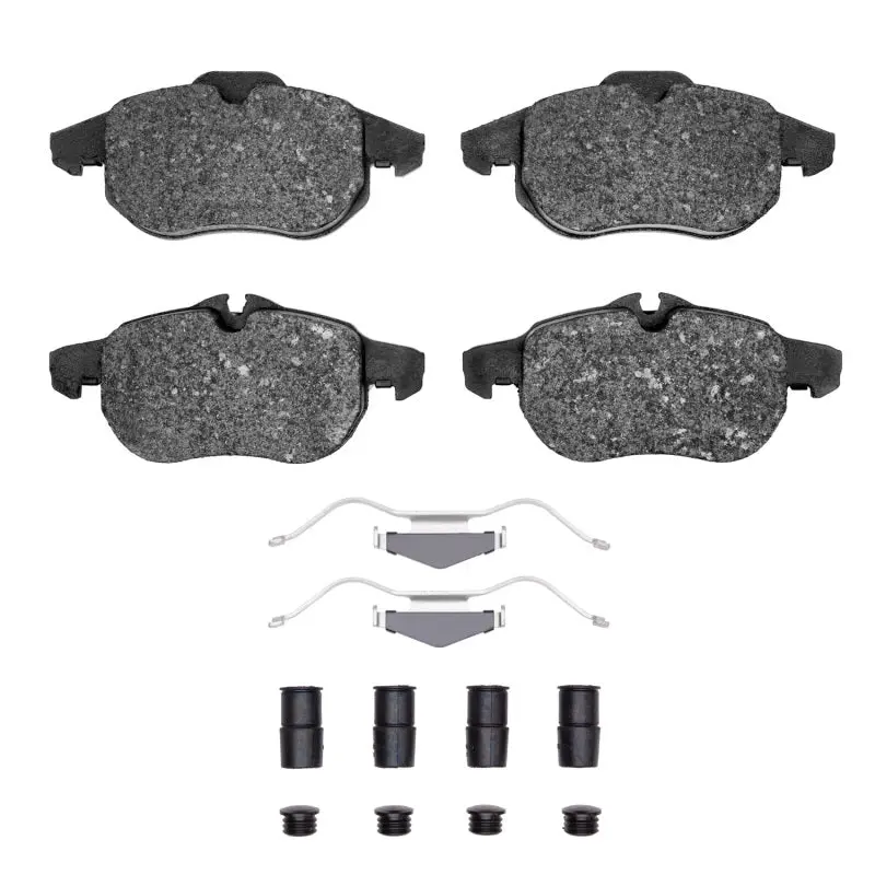 R1 Optimum Oe Front Brake Pad & Hardware Kit For 2003–2005 Saab 9-3 1