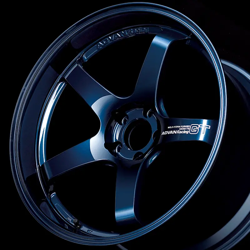 Advan Gt Premium Racing Wheel – 20×11″, +5Mm Offset, 5×114.3, 73Mm Center Bore, Titanium Blue Finish 1