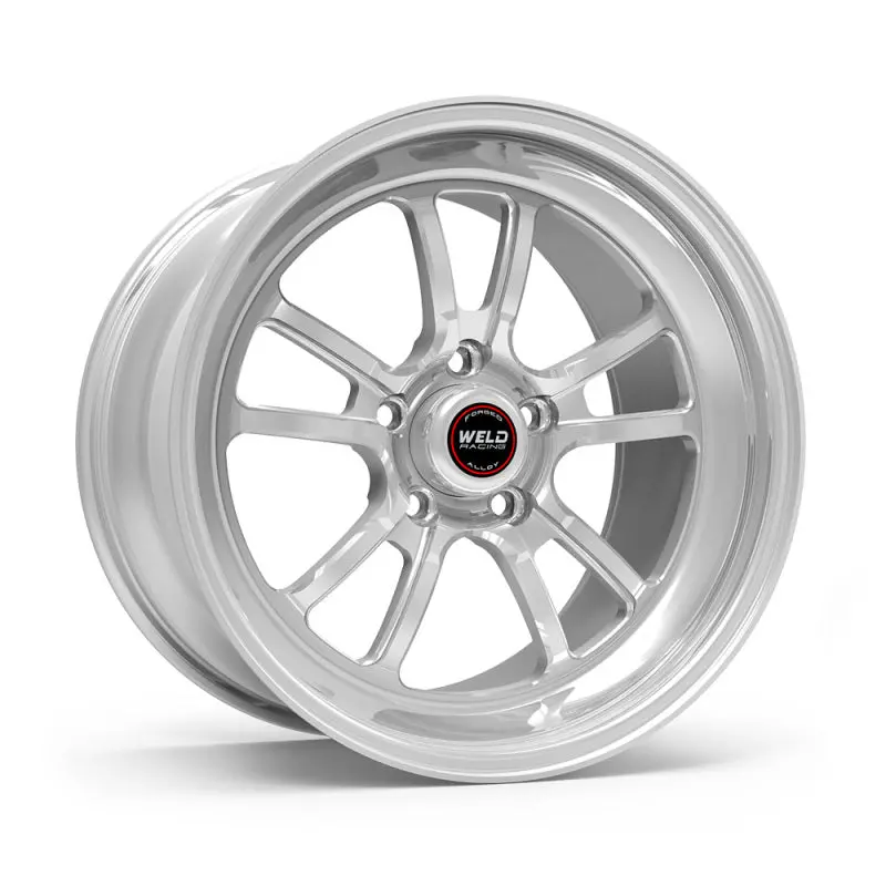 Weld S70 Rt-S 17X9In / 5X120 Bp / 6.2In. Bs - Polished Center - Polished Shell Wheel 1