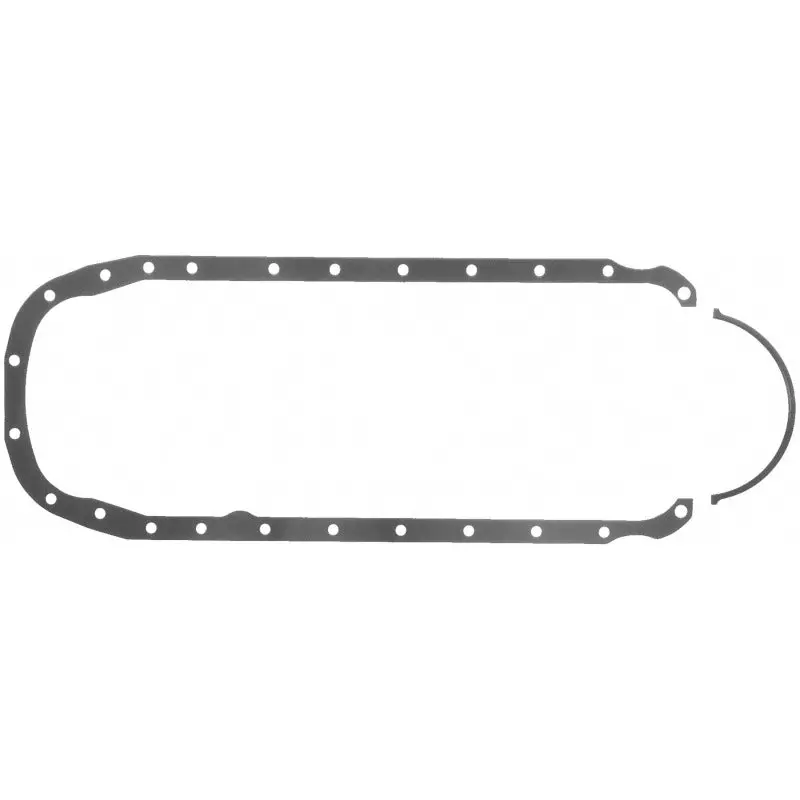 Fel-Pro High-Temp Oil Pan Gasket Set For Chevrolet K2500 – Rubber-Coated Fiber Construction, Fits Oversize 34406 Applications 1