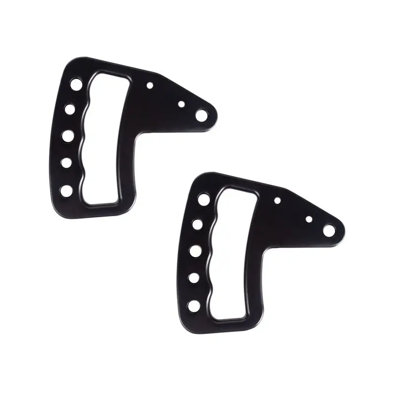 Rugged Ridge Black Aluminum Front Grab Handles For 2007–2018 Jeep Wrangler Jk & Jku 1