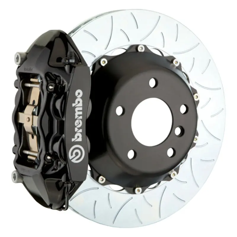 Brembo Gt Big Brake Kit For 2012–2015 Bmw 335I & 335I Xdrive (M Sport) – Rear 345X28Mm Slotted Two-Piece Rotors With 4-Piston Calipers 1