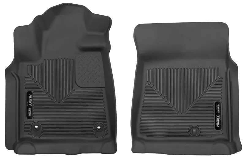 Husky Liners X-Act Contour Front Floor Mats For 2012–2014 Toyota Tundra (Crew, Extended, And Regular Cab) 1