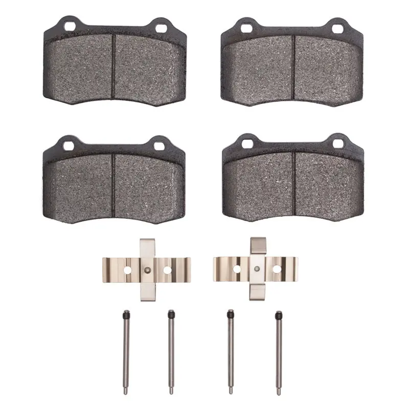 R1 Rear Brake Pad & Hardware Kit For 2004–2007 Volvo V70 (Oe-Optimized) 1