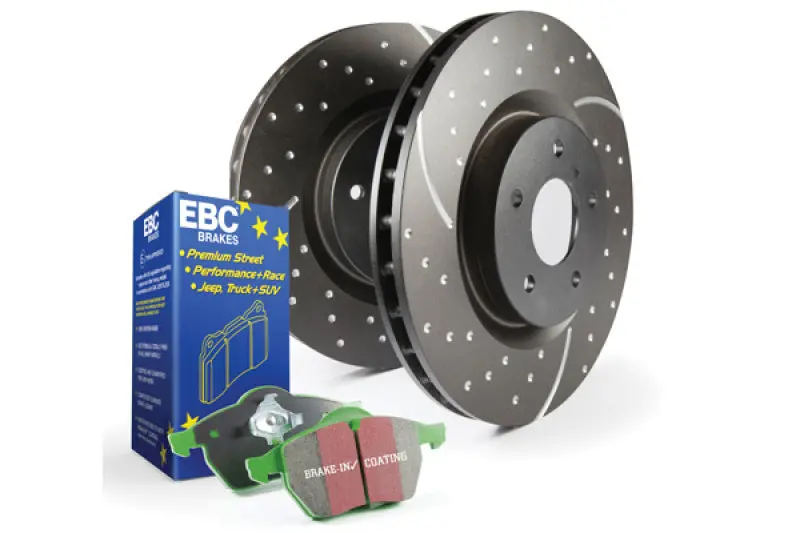 Ebc Greenstuff Brake Pad And Gd Rotor Kit For Chevrolet S10 1