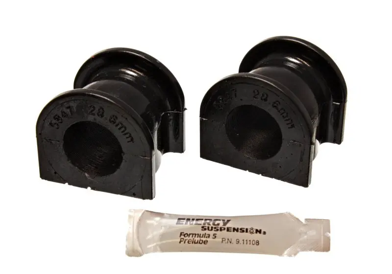 Energy Suspension Front Sway Bar Bushing Kit – 28.2Mm, Black Polyurethane, Fits 2000–2009 Honda S2000 1