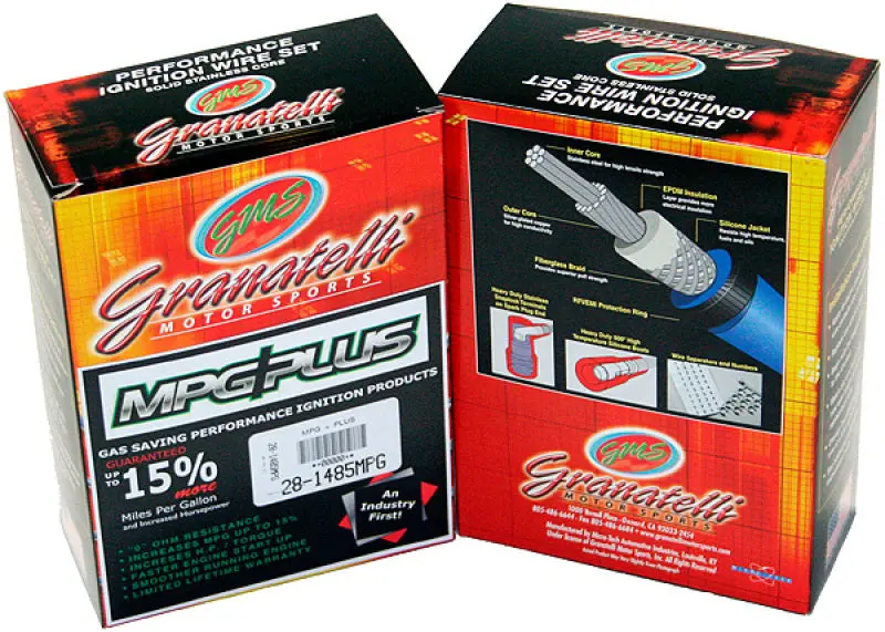 Granatelli Performance Ignition Wires For 1991–1995 Cadillac Deville/Concours/Dts 4.9L V8 1