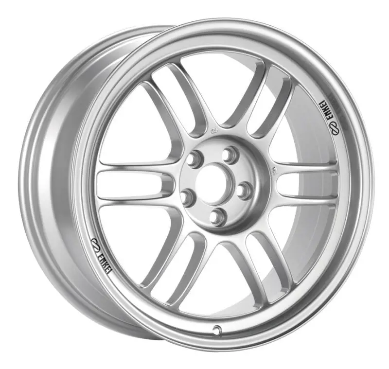 Enkei Rpf1 Forged Alloy Wheel – 17X9 Inches, 5X114.3 Bolt Pattern, +35Mm Offset, 73Mm Center Bore – Silver 1
