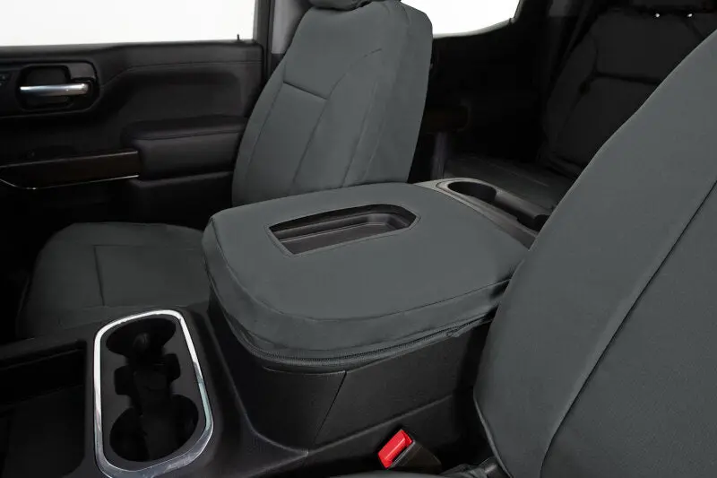 Covercraft Endura Precisionfit Second-Row Seat Covers For 2020–2024 Jeep Gladiator – Charcoal Gray 2