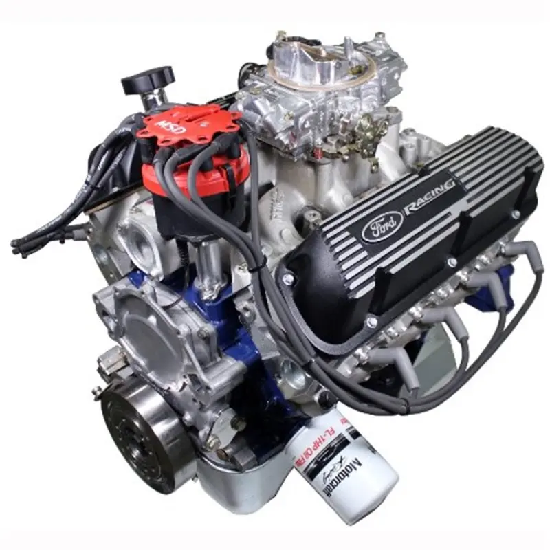 Ford Racing X2347D Street Cruiser Crate Engine With X2 Cylinder Heads And Front-Sump Oil Pan 1