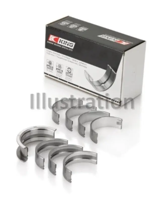 King Engine Bearings Main Bearing Set For Ford 232 Cid (3.8L) – Oversize +0.75Mm For Reconditioned Crank 1