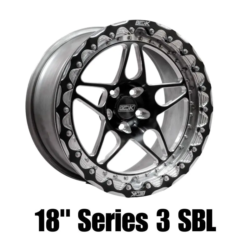 Belak Series 3 Non-Beadlock Wheel – 18X6In, 2.75In Backspace, 5X120Mm Pcd, High-Pad Design 1