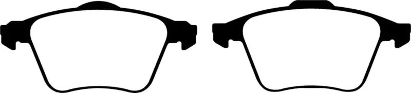 Ebc Greenstuff Front Brake Pads For 2008–2010 Volvo S60 2.5T T5 1