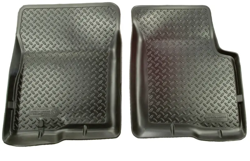 Husky Liners Classic-Style Black Floor Liners – Fits 2000–2005 Ford Excursion 1